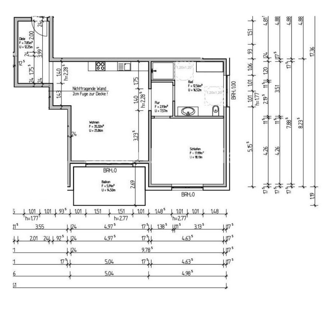 NEUBAU! Charmante, exklusive 2-Zimmerwohnung mit überdachter Loggia in Gelnhausen Meerholz